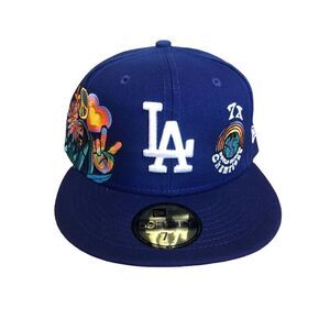 New Era Los Angeles Dodgers 59FIFTY Fitted Hat Cap Size 7 1/4